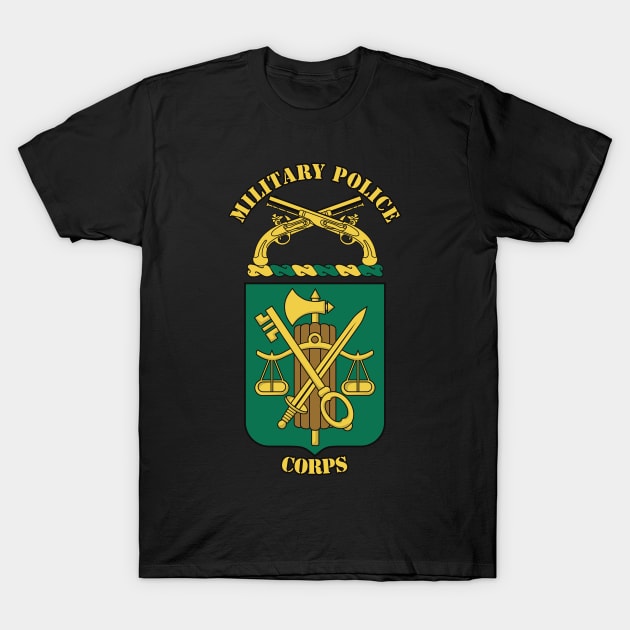 US Army Military Police Corps T-Shirt by MBK